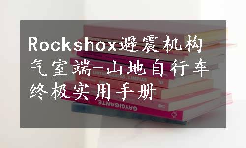 Rockshox避震机构气室端-山地自行车终极实用手册