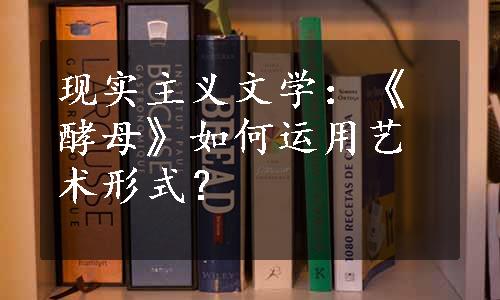 现实主义文学：《酵母》如何运用艺术形式？