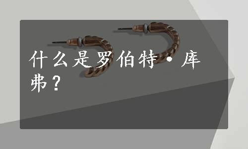 什么是罗伯特·库弗？